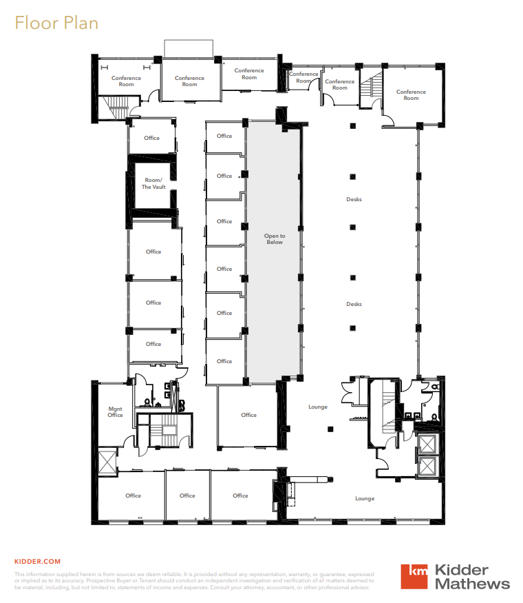 445-447 Sutter St, San Francisco, CA à louer Plan d  tage- Image 1 de 1