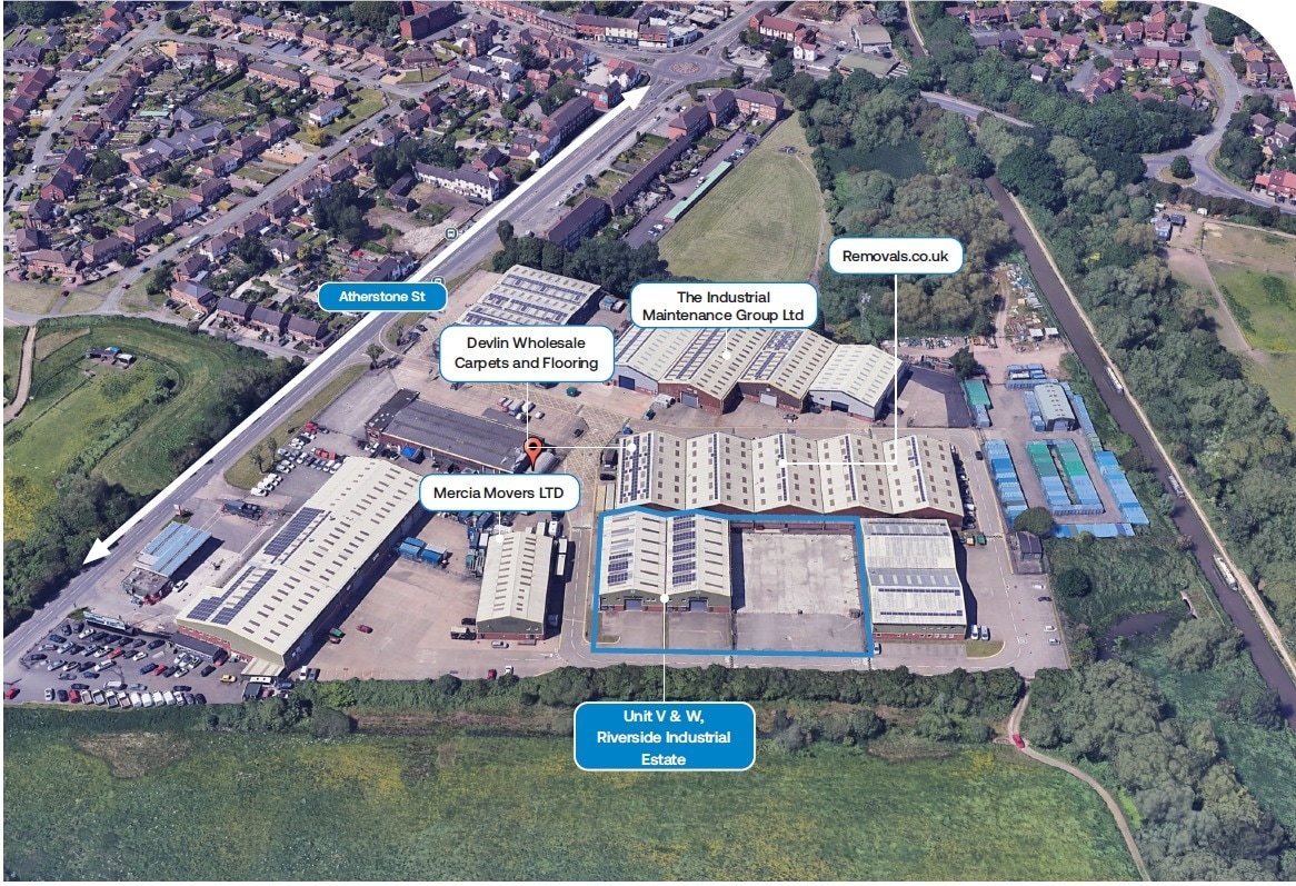 Atherstone St, Tamworth for lease Aerial- Image 1 of 5