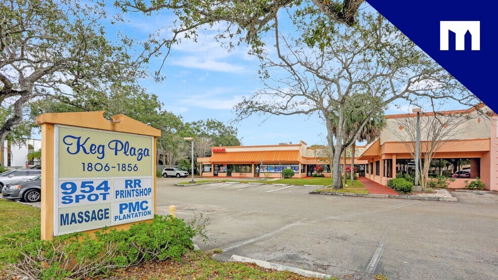 1806-1856 N Pine Island Rd, Plantation, FL à vendre - Photo du bâtiment - Image 2 de 8