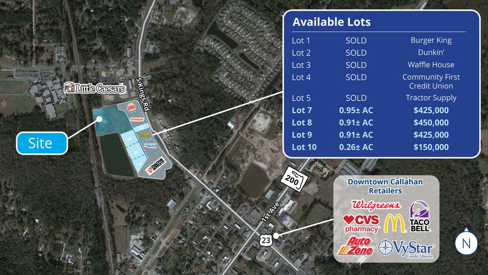 US Hwy 1 & SR 115, Callahan, FL for sale - Building Photo - Image 1 of 2
