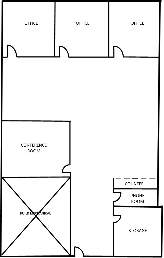 13 Roszel Rd, Princeton, NJ for lease Floor Plan- Image 1 of 1