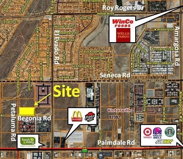 Begonia Rd, Victorville, CA à vendre - Photo du bâtiment - Image 2 de 7