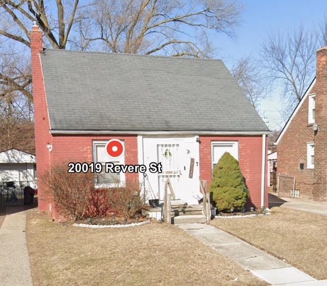 20019 Revere St, Detroit, MI for sale - Primary Photo - Image 1 of 1
