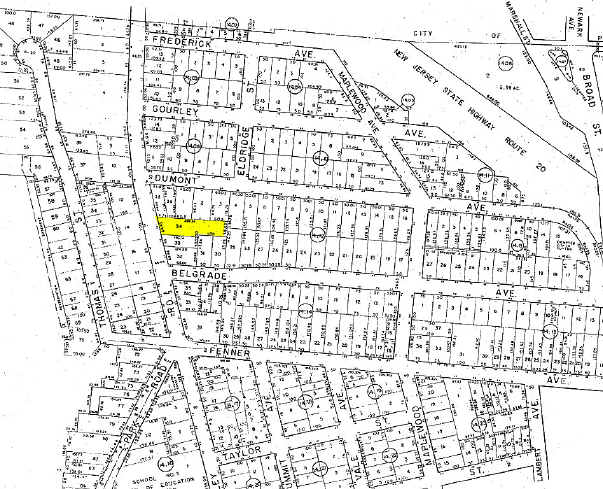 51-55 Valley Rd, Clifton, NJ for sale - Plat Map - Image 2 of 7