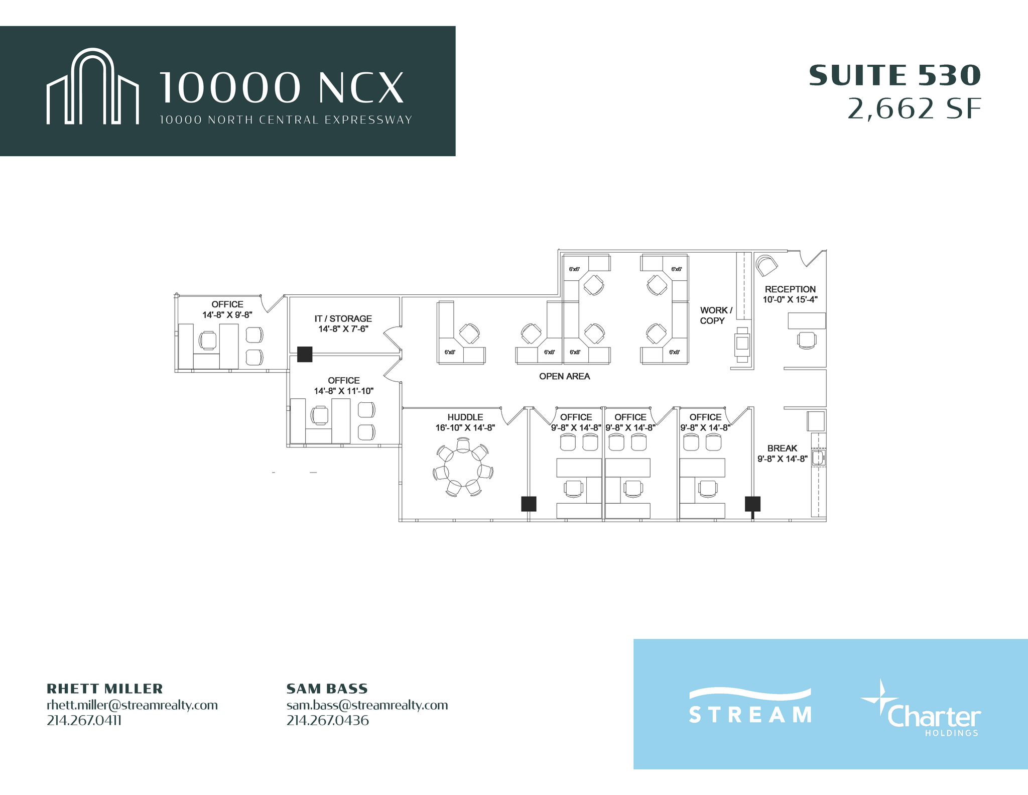 10000 N Central Expy, Dallas, TX à louer Plan d  tage- Image 1 de 2