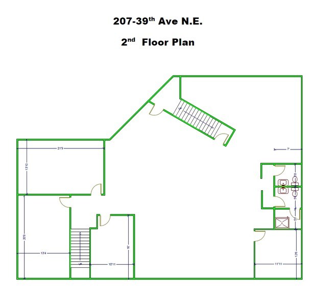 207 39th Ave NE, Calgary, AB à vendre - Plan d’étage - Image 3 de 4