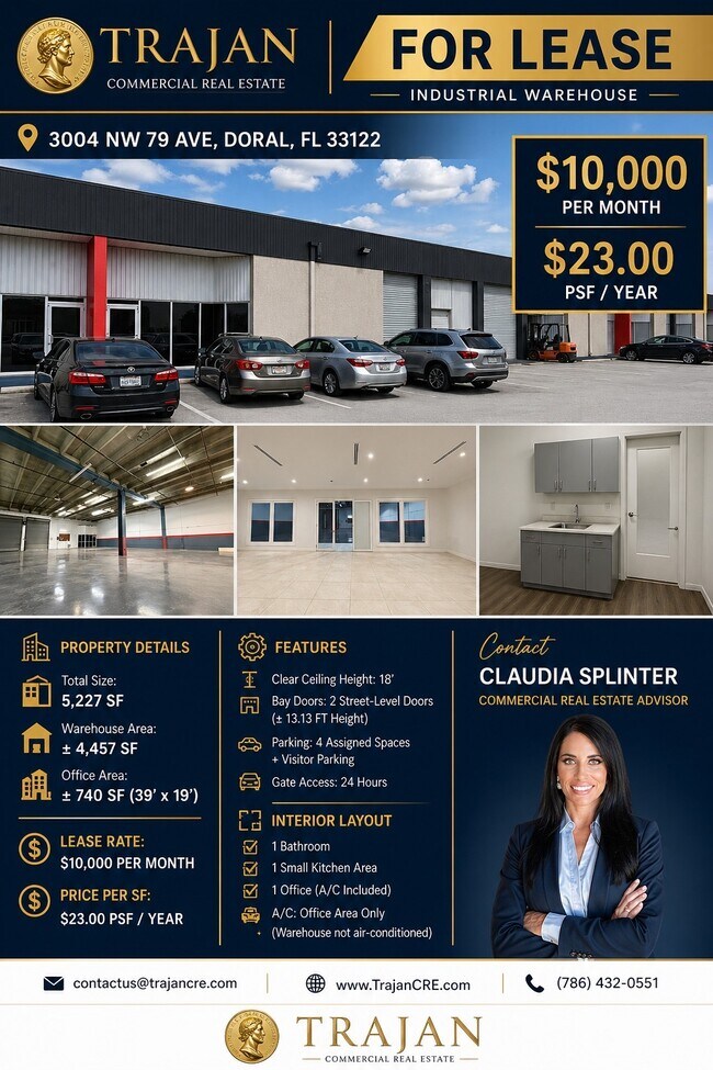 More details for 3004 NW 79th Ave, Doral, FL - Industrial for Lease