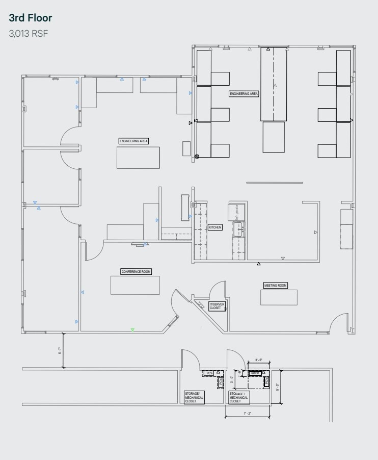 46090 Lake Center Plz, Sterling, VA à louer Plan d’étage- Image 1 de 1