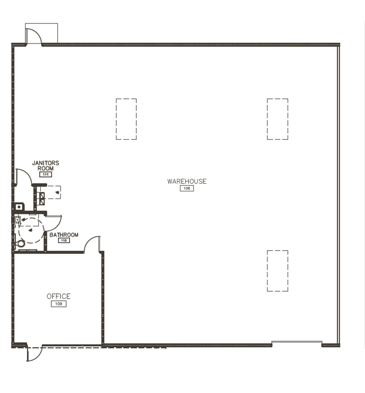 12305 Mercantile Ave, El Paso, TX for lease Floor Plan- Image 1 of 1