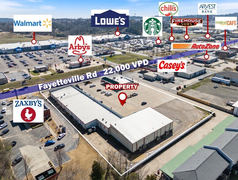 2215 Fayetteville Rd, Van Buren, AR for lease - Building Photo - Image 3 of 26