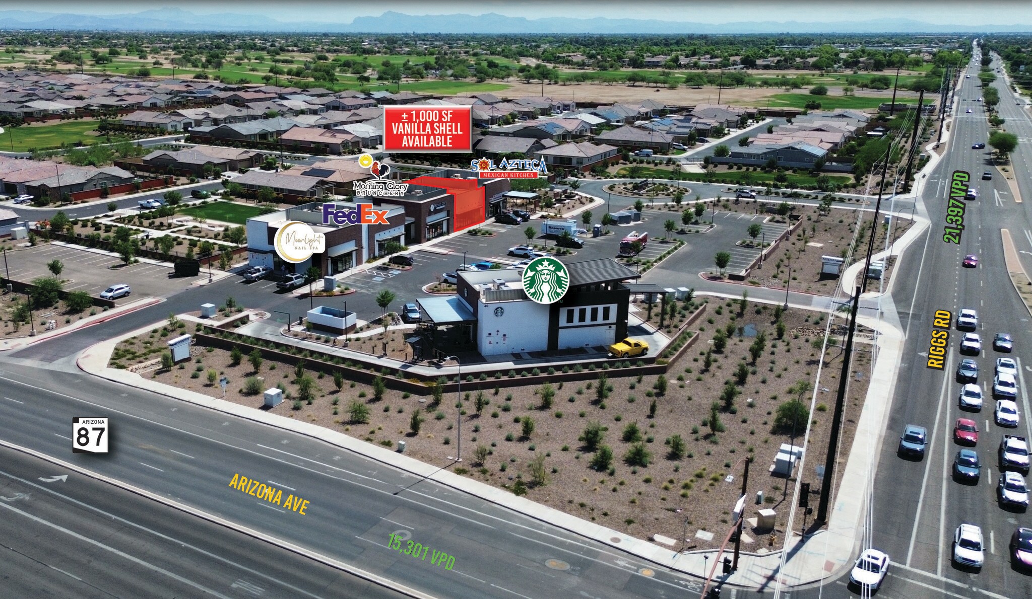 NE Arizona Ave & Riggs Rd, Chandler, AZ for lease Building Photo- Image 1 of 2