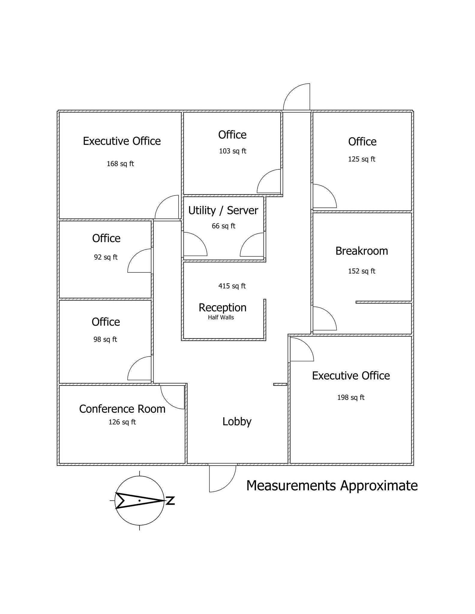 2350 W Shaw Ave, Fresno, CA for lease Site Plan- Image 1 of 1