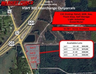 Plus de détails pour 17339 NW State Road 16, Starke, FL - Terrain à vendre