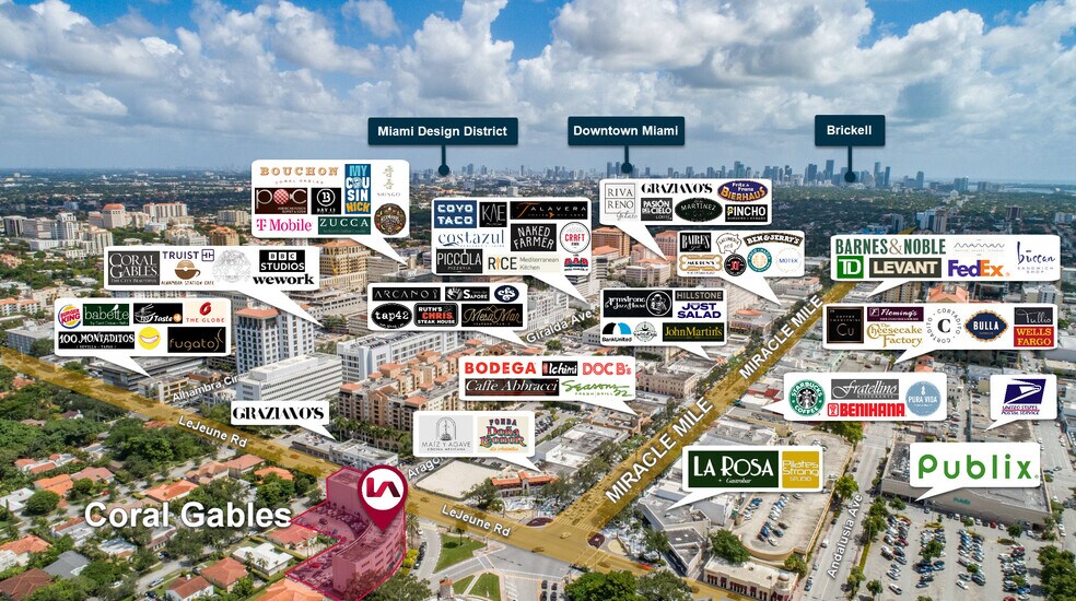 401 Coral Way, Coral Gables, FL à louer - Photo du bâtiment - Image 2 de 21