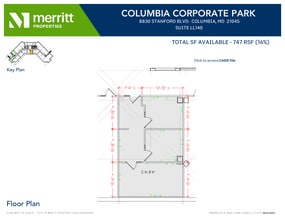 8830 Stanford Blvd, Columbia, MD à louer Plan d’étage- Image 1 de 1
