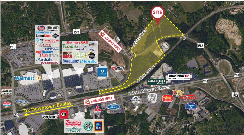 5619 Highway 153 Hwy, Easley, SC for sale - Primary Photo - Image 1 of 1