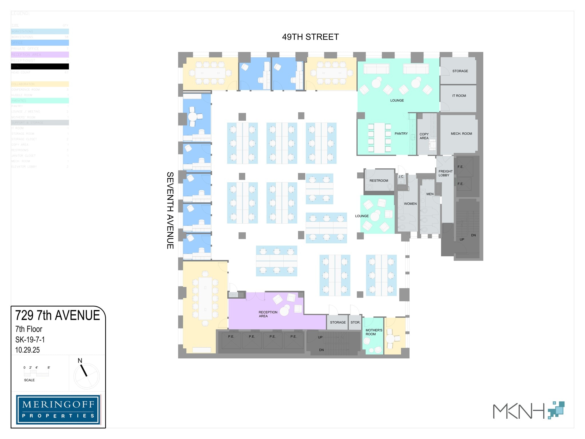 729 Seventh Ave, New York, NY for lease Site Plan- Image 1 of 1