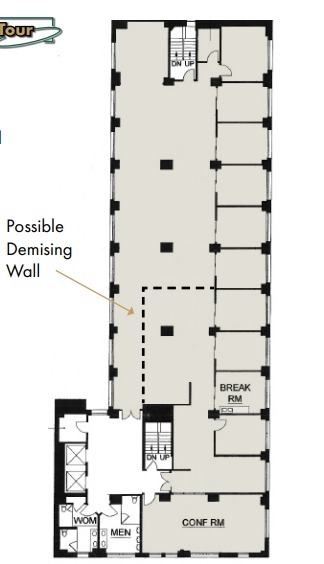 1404 Franklin St, Oakland, CA à louer Plan d’étage- Image 1 de 1