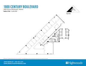 1800 Century Blvd NE, Atlanta, GA for lease Floor Plan- Image 1 of 1