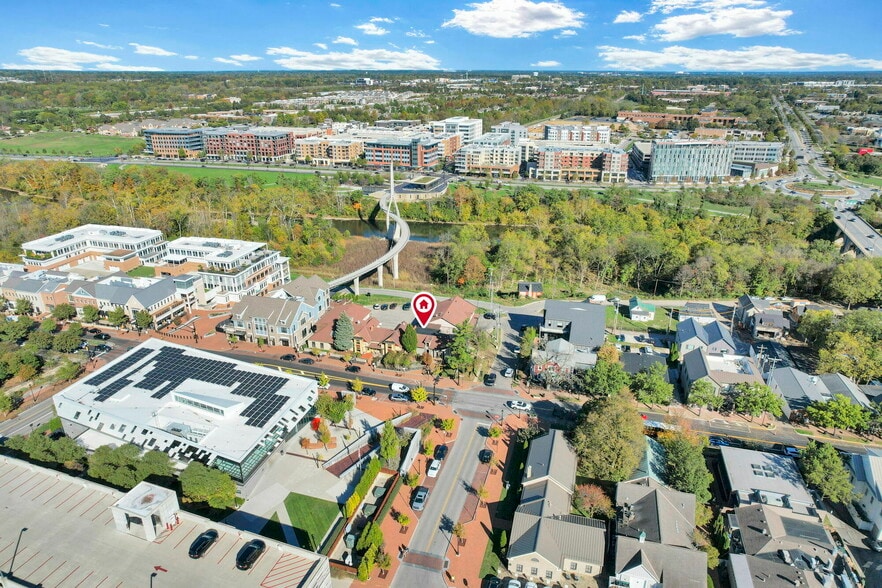 72 N High St, Dublin, OH for lease - Aerial - Image 3 of 4