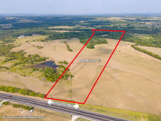 Plus de détails pour TBD 40 Acres Highway 69 Bells Texas 75414, Bells, TX - Terrain à vendre