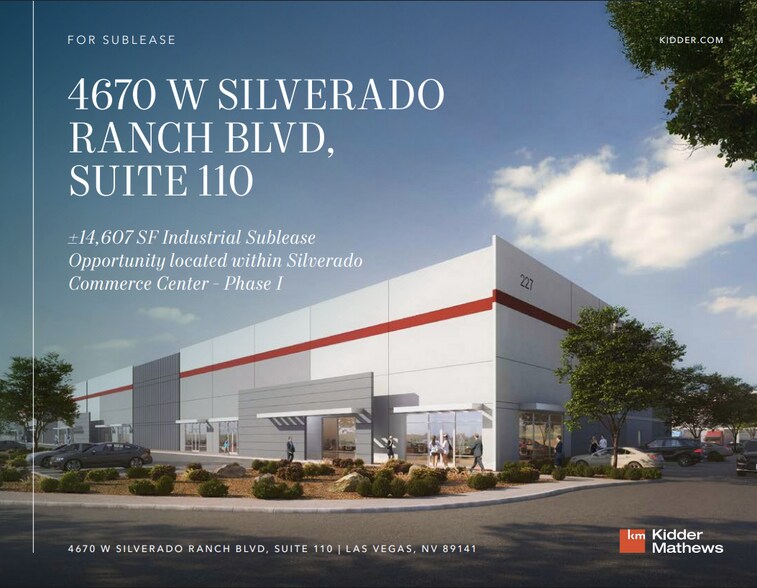 4670 W Silverado Ranch Blvd, Las Vegas, NV à louer - Photo du bâtiment - Image 1 de 1