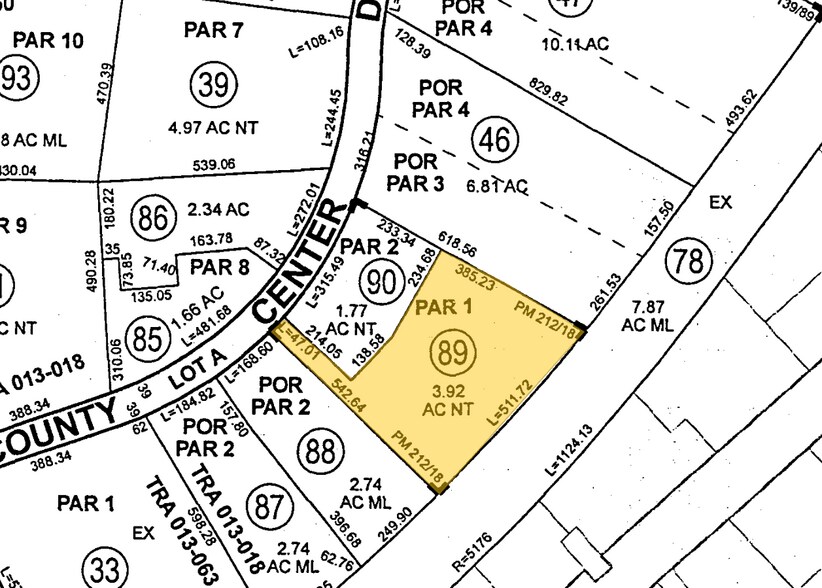 40880 County Center Dr, Temecula, CA à louer - Plan cadastral - Image 3 de 3