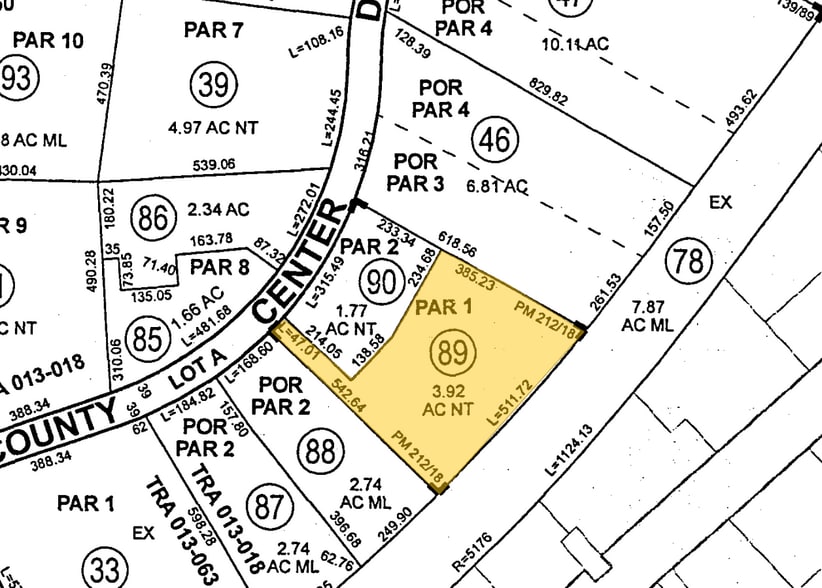 40880 County Center Dr, Temecula, CA for lease - Plat Map - Image 3 of 3