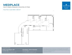 1315 St Joseph Pky, Houston, TX for lease Floor Plan- Image 1 of 1