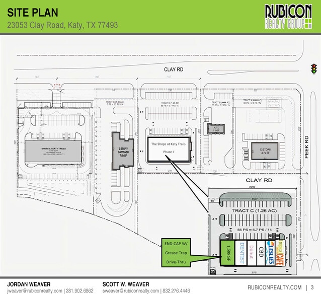 23053 Clay Rd, Katy, TX for lease - Site Plan - Image 3 of 11