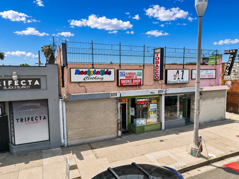 2214-2218 W Florence Ave, Los Angeles, CA à vendre - Photo du bâtiment - Image 3 de 5