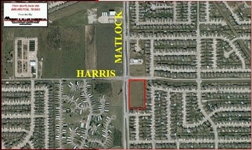 7301 Matlock Rd, Arlington, TX - Aérien  Vue de la carte