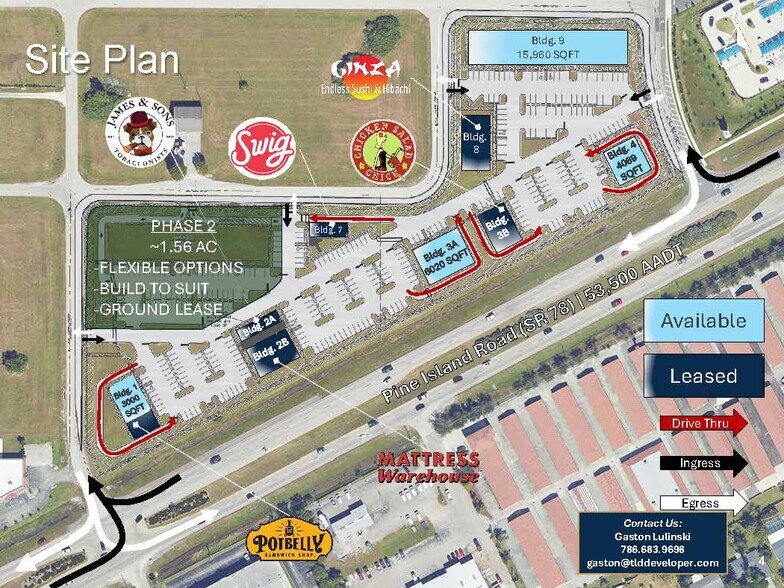 1203-1211 NE Pine Island Ln, Cape Coral, FL for lease - Building Photo - Image 2 of 12