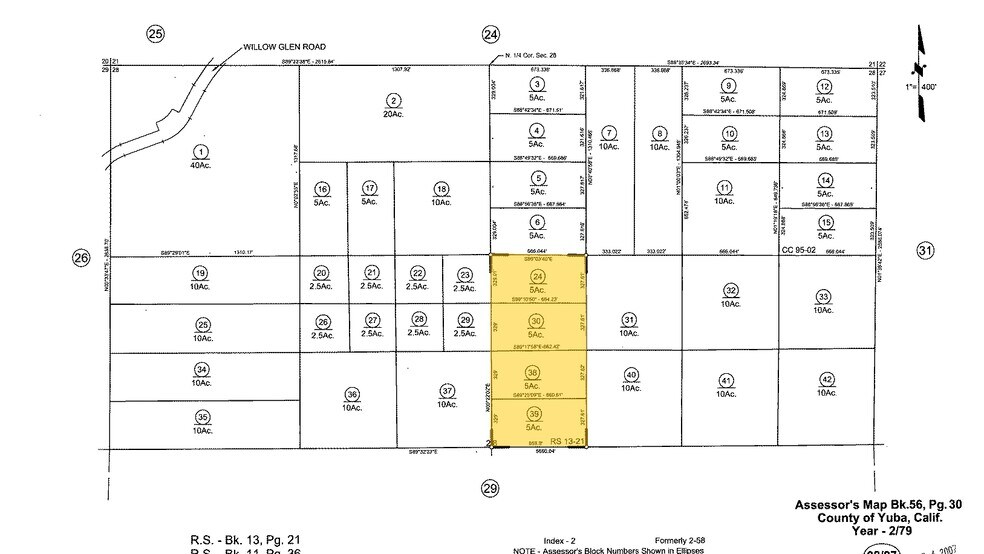 15175 Middle Ponderosa Way, Brownsville, CA à vendre - Plan cadastral - Image 1 de 1
