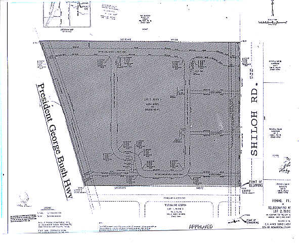 3001 E President George Bush Hwy, Richardson, TX à louer - Plan cadastral - Image 3 de 12