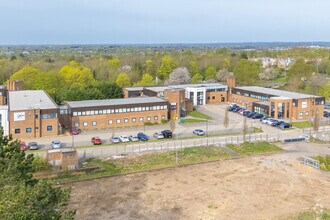Breckland, Milton Keynes, BKM - Aérien  Vue de la carte