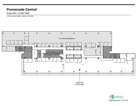 1200 Peachtree St NE, Atlanta, GA for lease Site Plan- Image 1 of 2