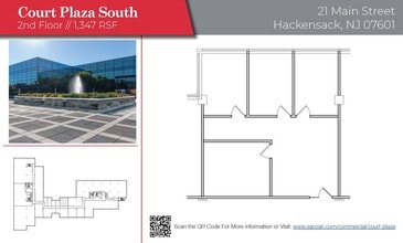 25 Main St, Hackensack, NJ à louer Plan d’étage- Image 1 de 1