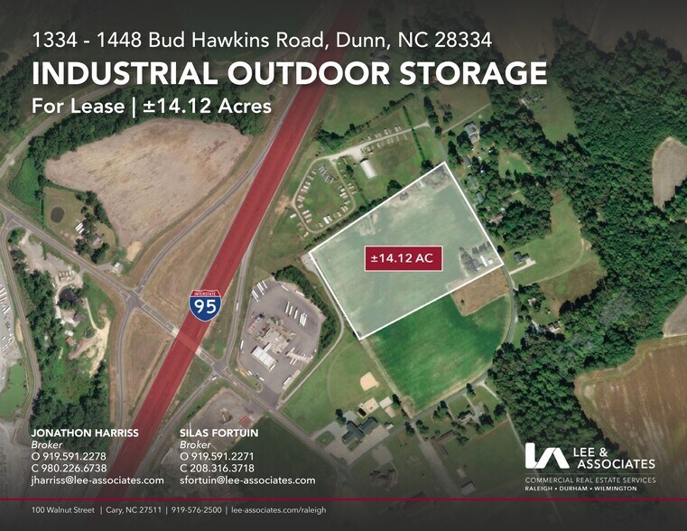 1334-1448 Bud Hawkins Rd, Dunn, NC à louer - Photo principale - Image 2 de 2