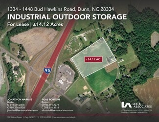 More details for 1334-1448 Bud Hawkins Rd, Dunn, NC - Industrial for Lease