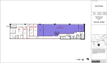 1000-1010 Belfast Rd, Ottawa, ON for lease Floor Plan- Image 2 of 6
