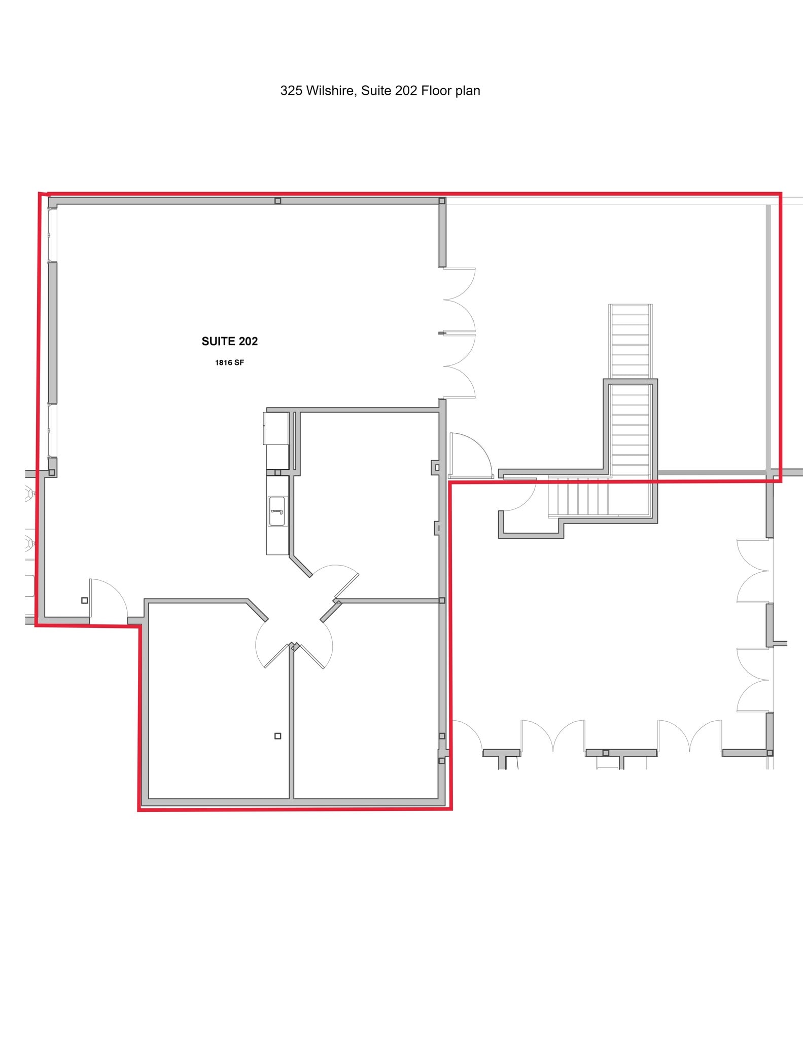 319-335 Wilshire Blvd, Santa Monica, CA for lease Site Plan- Image 1 of 9