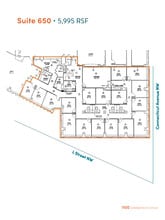 1100 Connecticut Ave NW, Washington, DC à louer Plan d’étage- Image 1 de 3