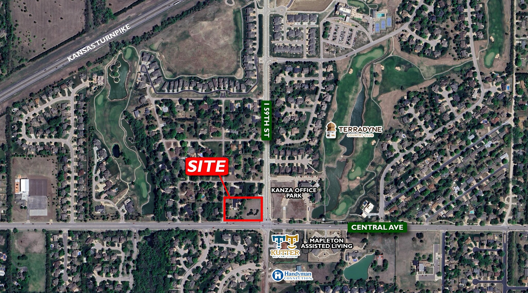 NWC Central & 159th E st, Wichita, KS for sale Primary Photo- Image 1 of 4