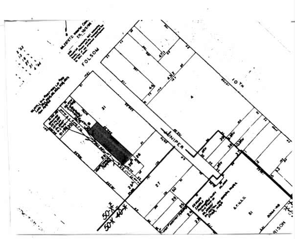 1475-1481 Folsom St, San Francisco, CA à louer - Plan cadastral - Image 2 de 11