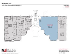 12300 S Shore Blvd, Wellington, FL for lease Floor Plan- Image 2 of 8