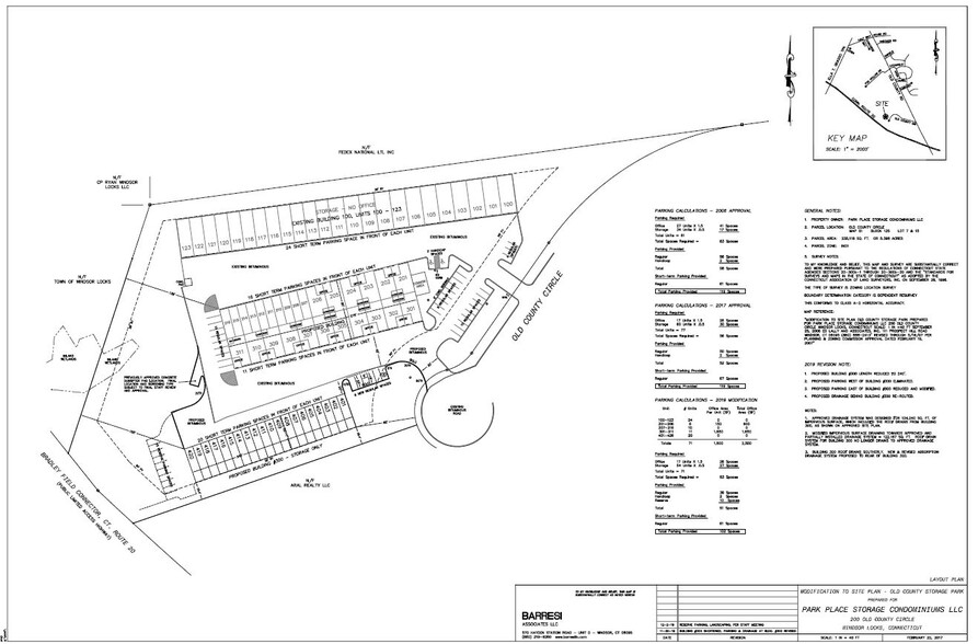 200 Old County Cir, Windsor Locks, CT à vendre - Plan de site - Image 1 de 1