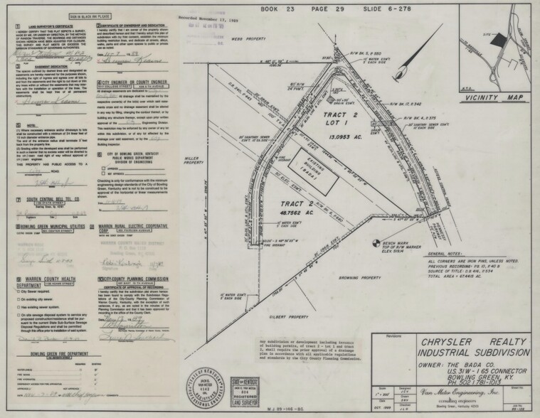 759 Hennessy Way, Bowling Green, KY à louer - Plan cadastral - Image 2 de 2