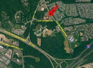8150 Lark Brown Rd, Elkridge, MD - AERIAL  map view