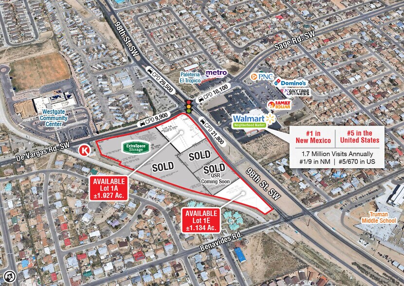 98th St SW, Albuquerque, NM à vendre - Photo du bâtiment - Image 1 de 3
